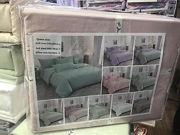 Постельное белье: Постельное бельё 100% хлопок, на любой вкус, полуторки цены от 1250сом — 9