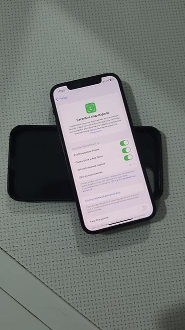 наушник буу: IPhone 12, Колдонулган, 64 ГБ, Кара, Каптама, 76 % — 3