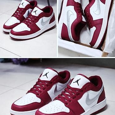 Мужские кроссовки, 42, Nike, Новый, цвет - Красный, Платная доставка