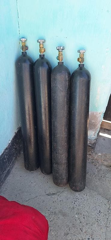 газ станция: Баллоны газовые стальные, 40 л Описание: - Комплект из 4 баллонов. - — 1