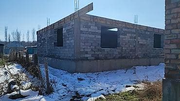 Үйлөр: Продается недостроенный двухэтажный дом с проектом в Новопокровке - — 5