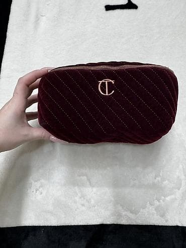 Кошельки: Косметичка, Материал: Бархат, Женские — 1