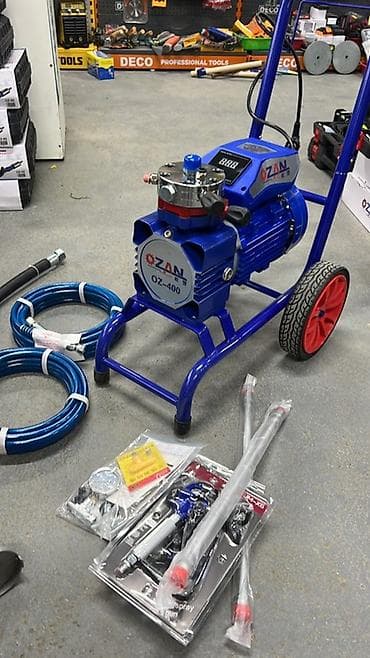 Безвоздушный аппарат для покраски, Новый