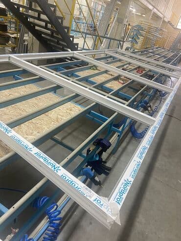 пластик эшик терезелер: Буюртмага пластик терезе, Терезе түрү: Стандарттык, Акы төлөнүүчү орнотуу, Бөлүп төлөө жок — 7