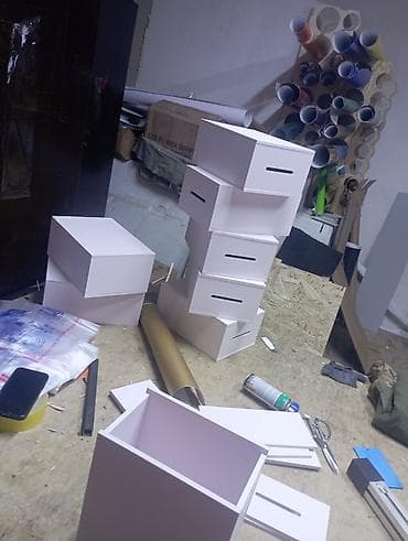 бумажный каропка: Пластиковый Ящик, Новый — 5