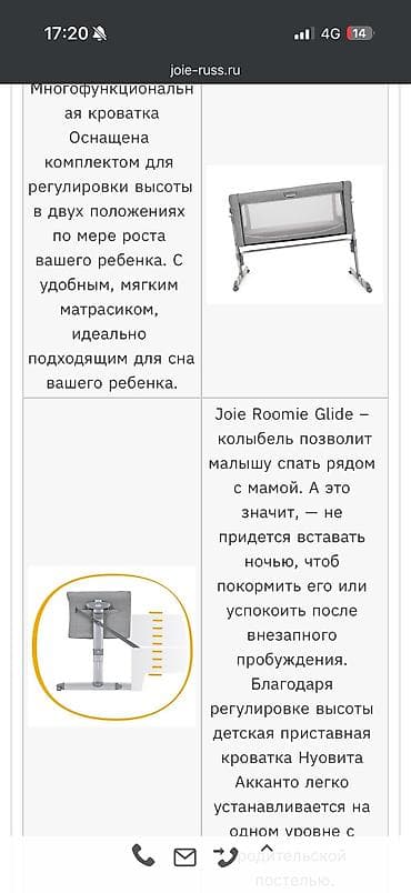 Кровати: Манеж-кровать, Новый, Складная — 7
