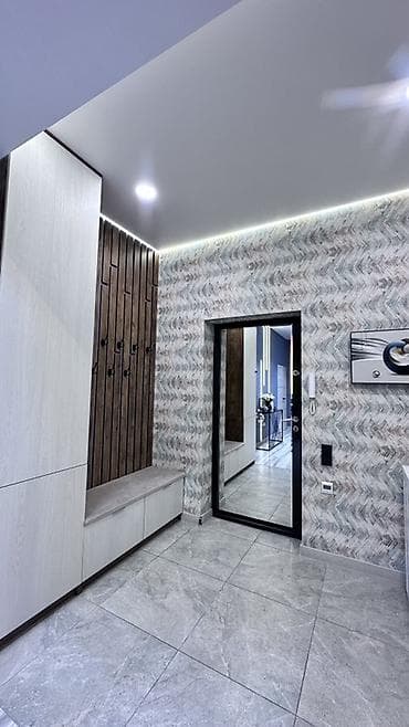 кывартира: 4 комнаты, 128 м², Элитка, Ала-Арча ТРЦ Элитка, 7 этаж, Дизайнерский ремонт — 1