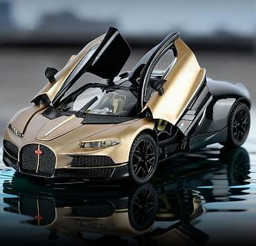 Спорт и хобби: Модель автомобиля Bugatti (масштабная копия) - Детализированная — 10