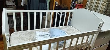 Детская кровать трансформер, Другой тип, цвет - Белый