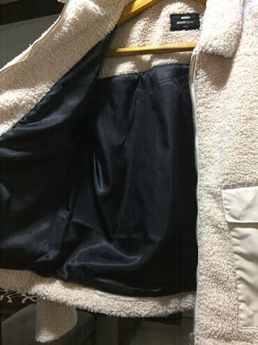 tech fleese: Куртка Teddy фактура плотная под барашекочень теплая без капюшона — 3