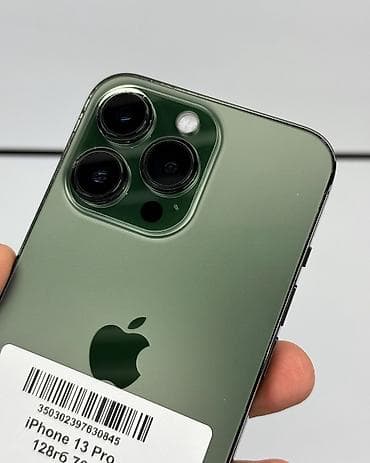 айфон 13 плюс: IPhone 13 Pro, Б/у, 128 ГБ, Matte Midnight Green, Коробка, Защитное стекло, Чехол, В рассрочку, 73 % — 4