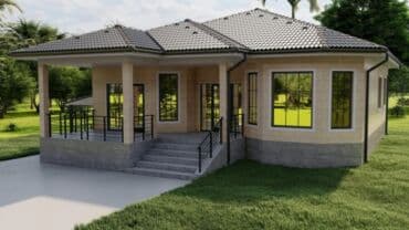 сколько стоит двухэтажный дом: 5 соток — 3