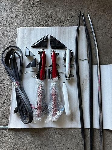 Автозапчасти: Камри 70 ручки наружные с датчиком и без передние и задние резинка — 1