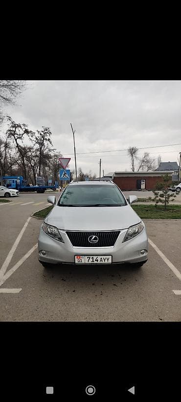 Lexus RX: 2010 г., 3.5 л, Автомат, Бензин, Кроссовер — 2