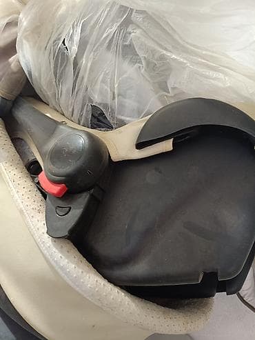 детские игру: Коляска, цвет - Фиолетовый, Б/у — 3