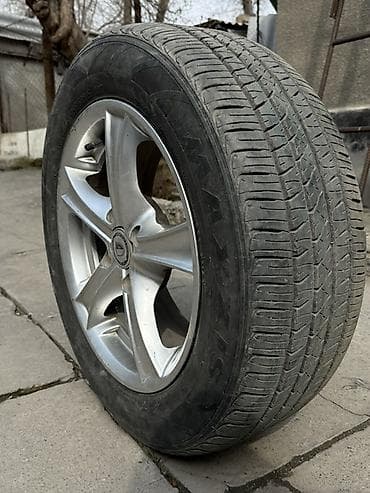 Дөңгөлөктөр монтажда 195 / R 15, Жай, Колдонулган, Куйма, тешиктери - 4