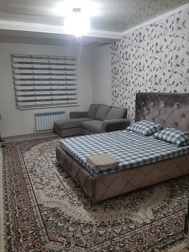 суточный дом в бишкеке: 1 комната, Без подселения, С мебелью полностью — 3