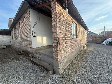 үй сатылат калыс ордо: Продается дом 100м2 Из жженного кирпича Участок квадратной формы 20x20 — 4