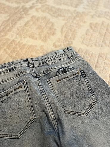 джинсы дёшево: Джинсы Sessanta Jeans – 2 пары 1) Голубой деним: цена:450 - Цвет — 2