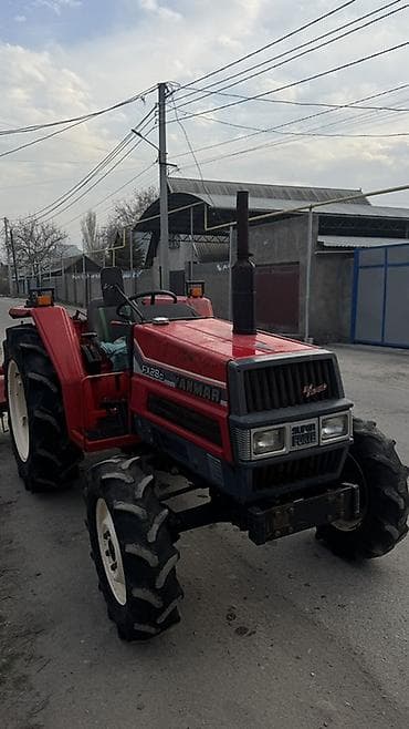 Транспорт: Гидро наклон бар Усилитель руля Трактор Yanmar FX28D с навесной — 4