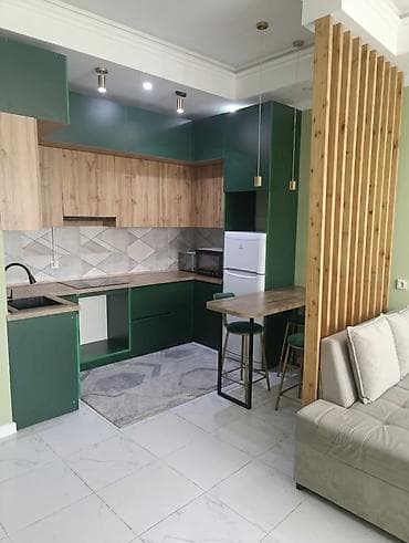 10 мкр квартира: 2 комнаты, 47 м², Золотой квадрат Элитка, 10 этаж, Евроремонт — 1