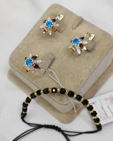 свадебные платья от производителя: Набор украшений, Проба 925, Женские, Новый — 3