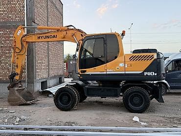 желмаян тетиктери: Экскаватор, Hyundai, 2011 г., Дөңгөлөктүү — 2