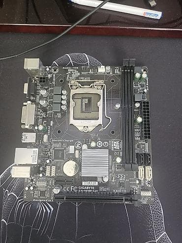 ddr4 ecc reg: Материнская плата для ПК, Б/у, Gigabyte, LGA1150, Micro-ATX — 1