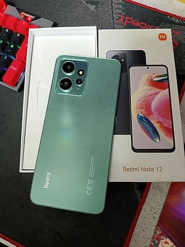 ми 10 с: Redmi, Redmi Note 12, Б/у, цвет - Зеленый — 1