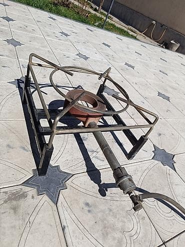 кастра беде: Уличная газовая горелка на раме для казана/котла - Мощная горелка с — 2