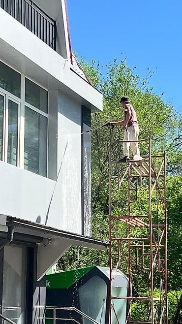 домашние костюмы: Уборка территории, Мойка фасада, Чистка брусчатки — 1