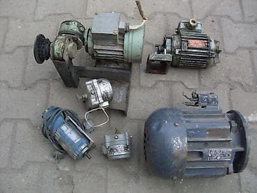 Ашкана буюмдары: Электр мотору, Жүгүртүү: 1500 об/мин — 1