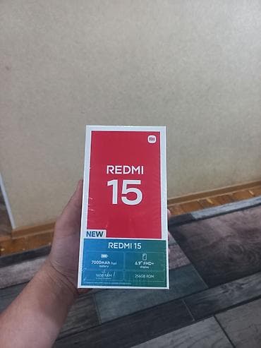 жировой фильтр: Redmi, Redmi 15, 256 ГБ, цвет - Черный — 1