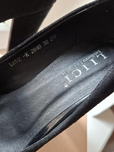 лоро пяна: Лаконичные женские туфли-лодочки LIICI. - Цвет: черный - Материал — 4