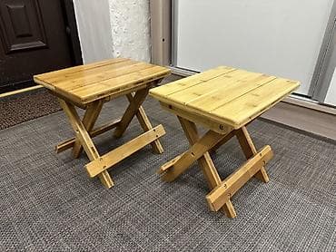 Полки, стеллажи: Табуретка, Другой материал, Раскладной — 1