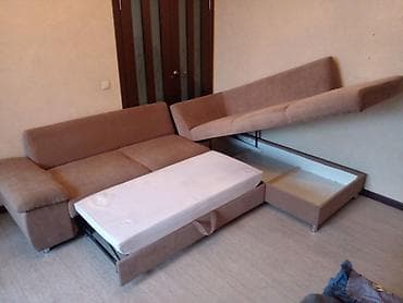 Угловые диваны: Угловой диван, C подушками — 3