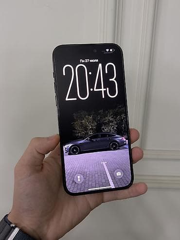 true: IPhone 14 Pro Max, Б/у, 128 ГБ, Черный, Защитное стекло, Чехол, Коробка, 98 % — 2