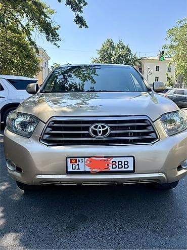 Toyota Highlander: 2008 г., 3.5 л, Автомат, Газ, Внедорожник
