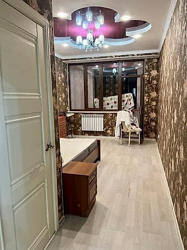 аренда квартира: 2 комнаты, Кожомкул стадион Собственник, Только девушкам, от 6 месяцев, С мебелью полностью — 3