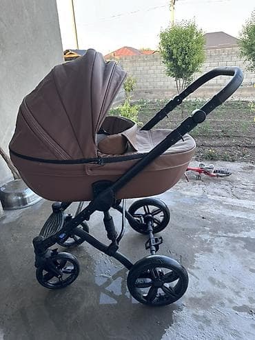 Детский мир: Детская коляска 3 в 1 люлька, автолюлька и прогулочный после 1 детей — 2