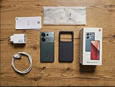 телефон бишкек бу: Redmi, Redmi Note 13 Pro, Колдонулган, 256 ГБ, түсү - Жашыл, 2 SIM — 1