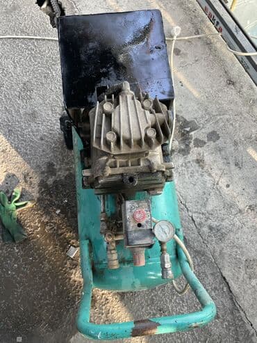 миксер бетон: Компрессор Электрический, Воздушный, Б/у — 1