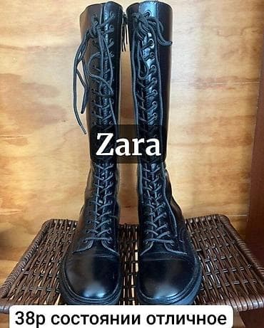 zara ботинки: Коллекция женской обуви, размер 38–39. 1) Туфли-лодочки Zara, размер — 6