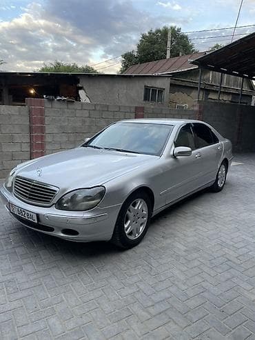 Mercedes-Benz S-Class: 2001 г., 5 л, Автомат, Бензин, Седан