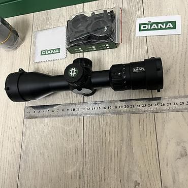 присел: Шикарный Оптический прицел DIANA 3-12x44 FFP в компактном корпусе — 8