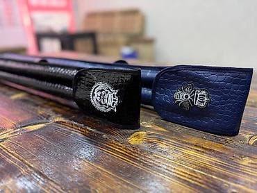 Спортивные сумки: Чехол Тубус для кия с карманом для мела — 2