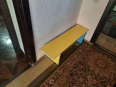 для спальни: Двухъярусная детская кровать, Б/у, ЛДСП, цвет - Розовый — 2