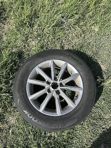 Шины: Шины 205 / 65 / R 16, Всесезонная, Б/у, Запаска, Легковые, Корея, Hankook — 2