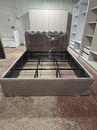 sofa bed: Двуспальная кровать, Новый, С мягким изголовьем, В рассрочку, длина - 208 см — 2