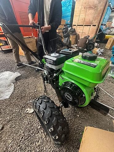 jon deer: Мотоблок HB80PRO (зелёный) - Бензиновый двигатель 212 cc с ручным — 4